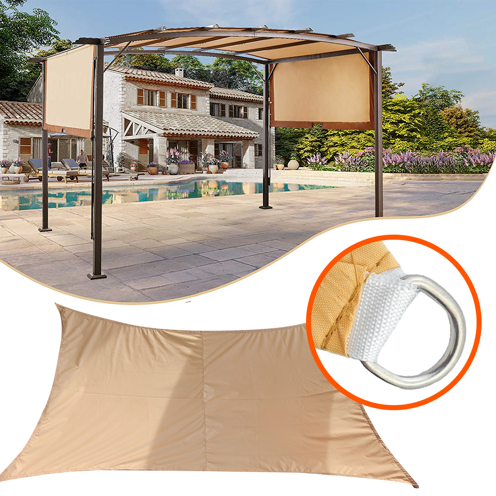 Factory Direct Supply Waterproof Sun Shade Sail Canopy for Outdoor