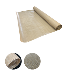 Sand Yellow Knitted Plastic Waterproof Shade Net Fabric 