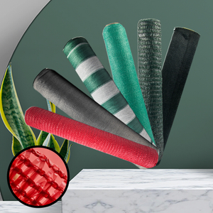 Factory Direct Sales Red Tape Shade Net for Garden
