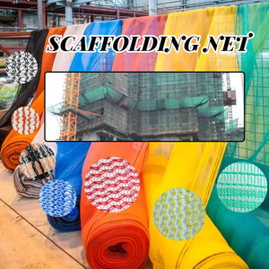 Construction 100% HDPE Material Scaffold Safety Netting Debris Netting