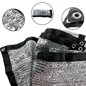 Aluminum Knitted Shade Cloth for Car Parking Aluminum Foil Shade Net
