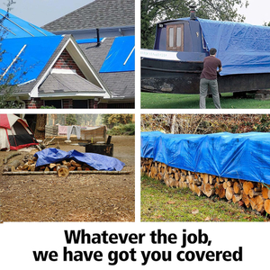 PE Tarpaulin 100% Waterproof High Quality Truck Cover Plastic Tarp Manufacturer