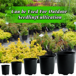 Factory Wholesale Durable Greenhouse 3 5 6 7 10 15 20 Gallon Black Grow Pots