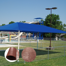 Deep Blue High Shade Rate Export Waterproof Shade Net