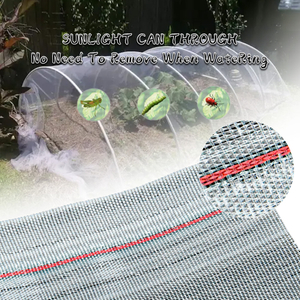Agriculture 100% PE Transparent Greenhouse Anti Insect Net For Plant