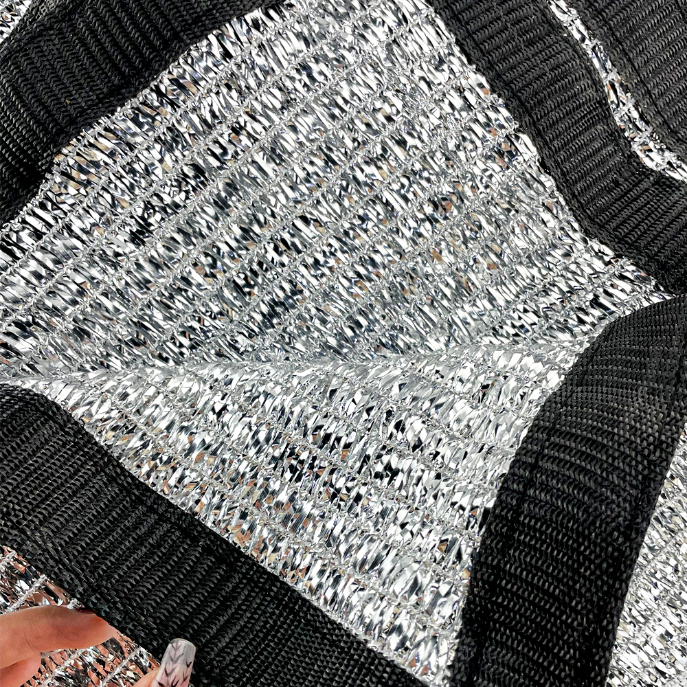 Aluminum Knitted Shade Cloth for Car Parking Aluminum Foil Shade Net