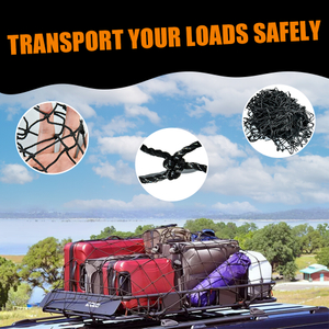 PP PE Polyester Nylon Knotted Net Commercial Truck Cargo Net