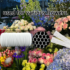 Wholesale Plastic Protective Sleeve Netting Rose Bud Nets Flower Net