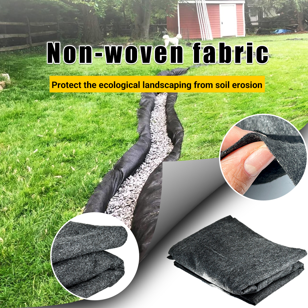 Black Agricultural Non Woven Fabric Roll PP Non-Woven Fabric For Cover Plants