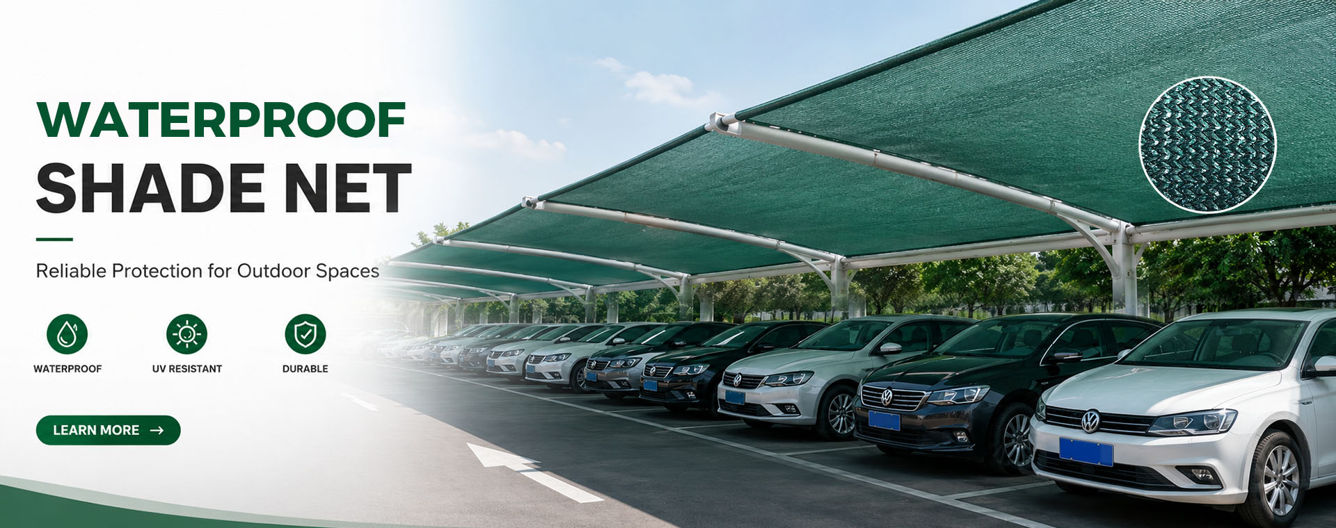 waterproof shade net