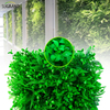 Garden Supplies Artificial Grass Wall Panels Plastic Greenery Plant Wall Grass 