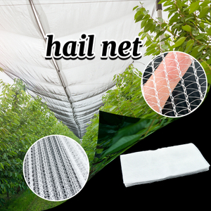 Factory Supply 100% Virgin HDPE Anti Hail Net White Hail Protection Net