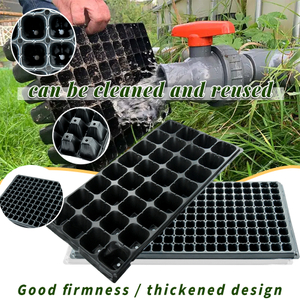 50 72 98 105 Cells PS Plastic Plant Seed Tray for Nursery Vegetables Seedling Tray