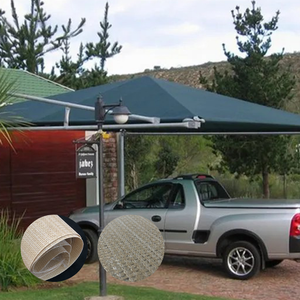Sand And White HDPE Outdoor Waterproof Shade Cloth