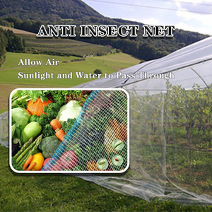 China PE Anti Insect Repel Protection Net HDPE 50 Mesh Insect Net