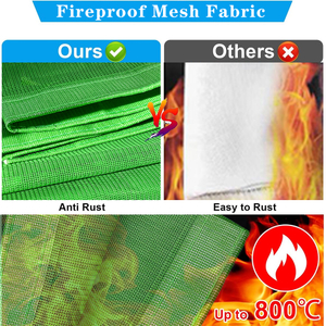 PVC Fireproof Retardant Mesh Sheets Construction Building Fireproof Safety Net