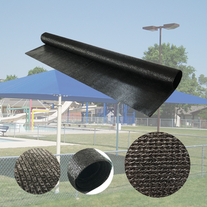 Waterproof Virgin Material Black Garden Shade Canopy With Film