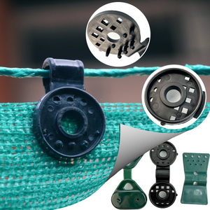 Garden Tools Plastic Mesh Clip Greenhouse Black Shade Net Clips