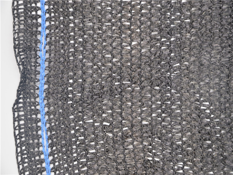 85GSM Black HDPE 3 Needles Shade Net with UV Stabilizer